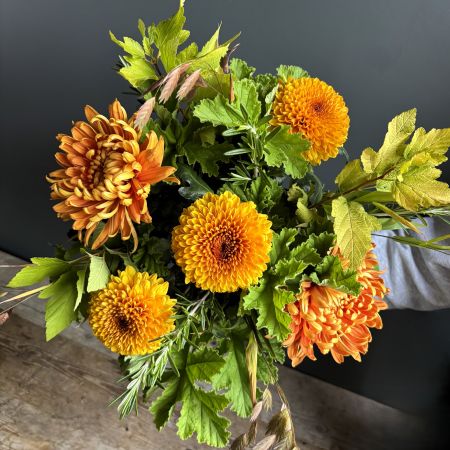 Chrysanthemum Blooms Bouquet